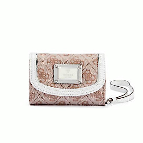 Guess Handbags - New! GUESS Vintage Skya Phone Wristlet